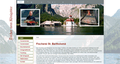 Desktop Screenshot of fischervomkoenigssee.de